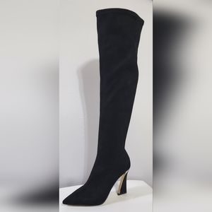 Jlo over the knee suede boots